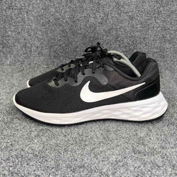 Nike Revolution 6 Running Shoes Men's Size 11 Black Athletic Training Sneakers - Picture 4 of 11
